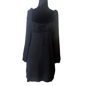 ARITZIA SUNDAY’S BEST DELIAH ‎ BLACK NWT MINI DRESS SIZE L